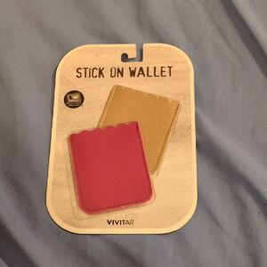 Vivitar Pink Stick-On Wallet